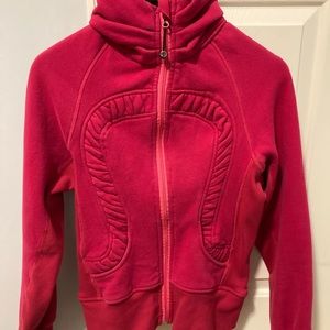 Lululemon scuba hoodie gorgeous pink color